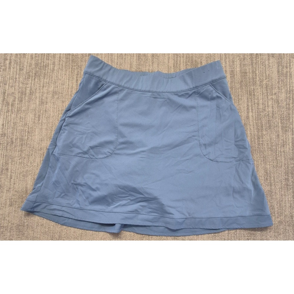 Peter Miller blue athletic court skort women's 8 UPF 50+ pickleball golf tennis